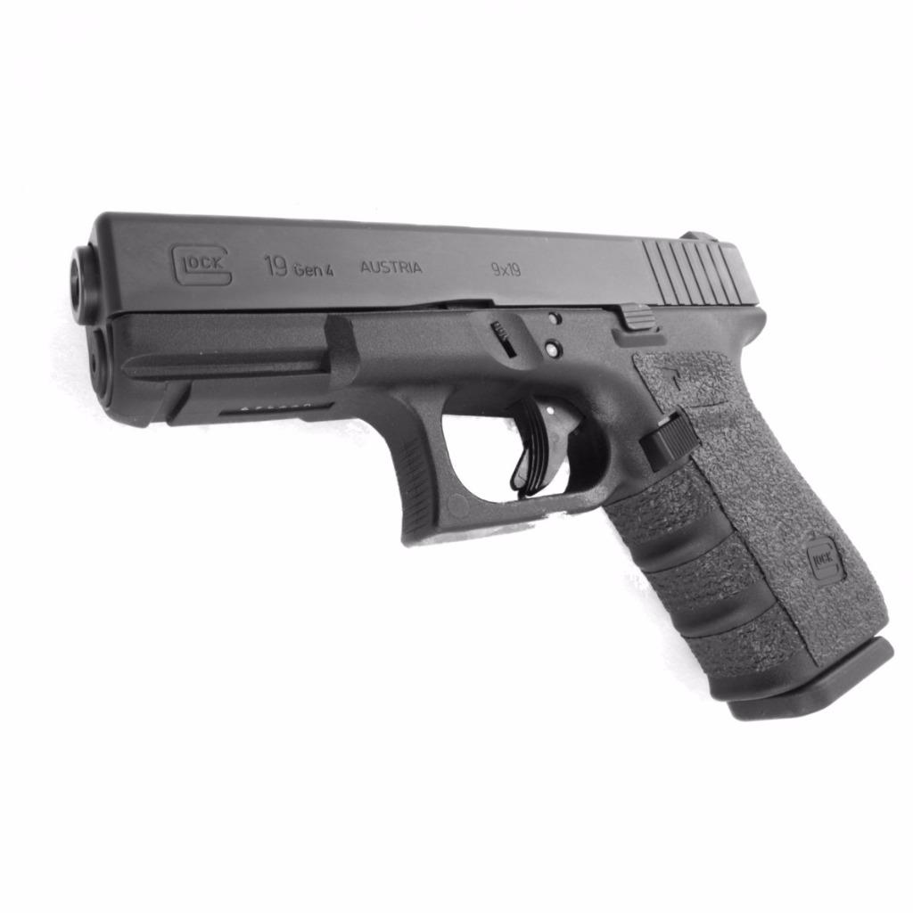 Talon Grips for Gen 4 Glock 19 23 25 32 38 LARGE Backstrap Black Rubber 112R eBay
