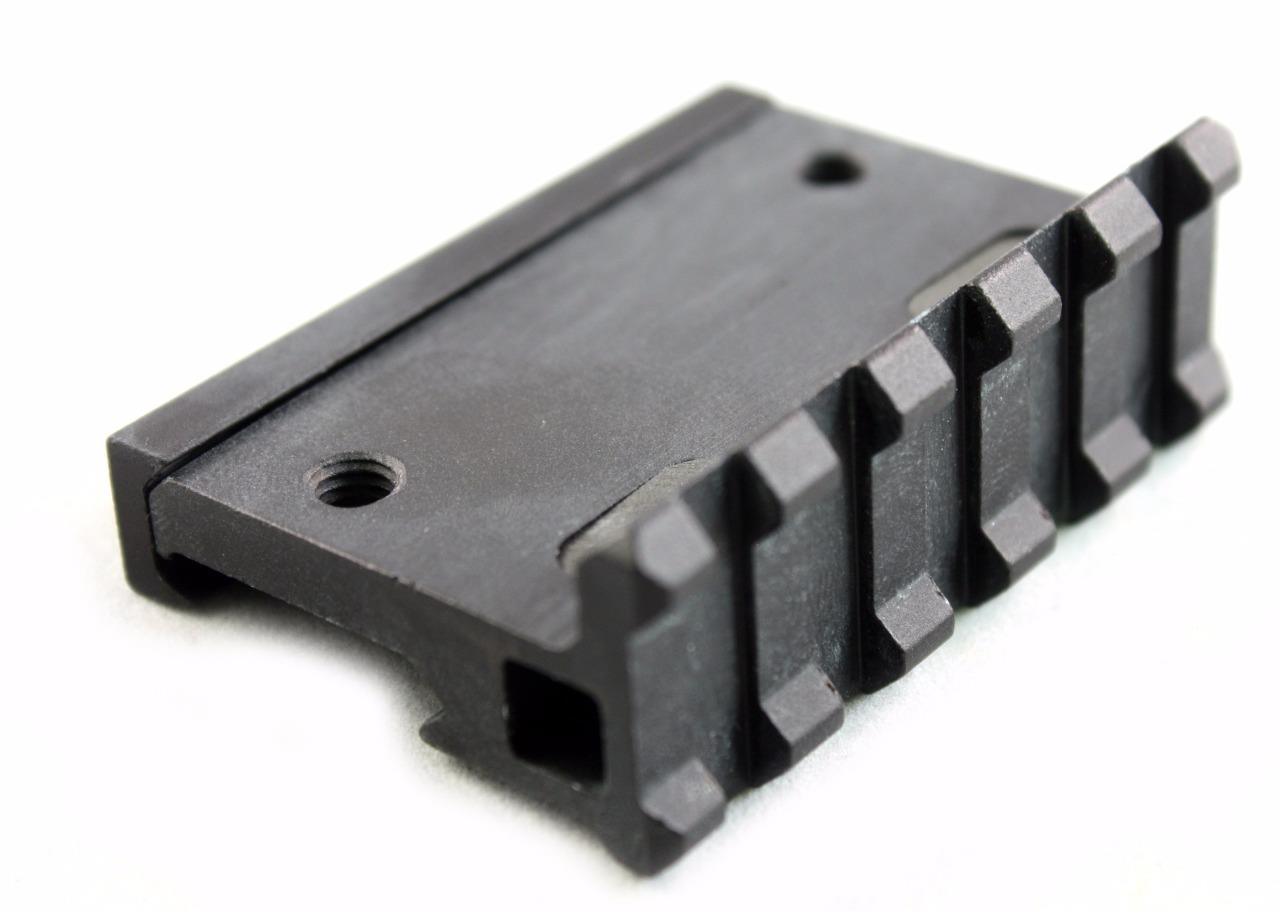 Low Profile Tactical 90 Degree Offset Angle Mount 5 Slot Picatinny Weaver Rail