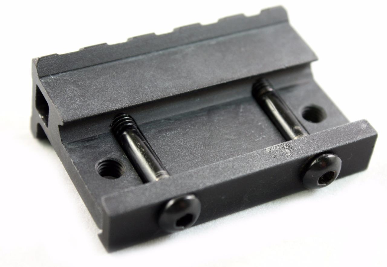 Low Profile Tactical 90 Degree Offset Angle Mount 5 Slot Picatinny Weaver Rail