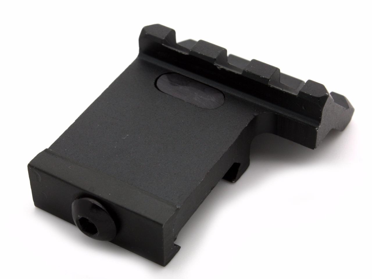 Low Profile Tactical 45 Degree Offset Angle Mount 3 Slot Picatinny Weaver Rail eBay