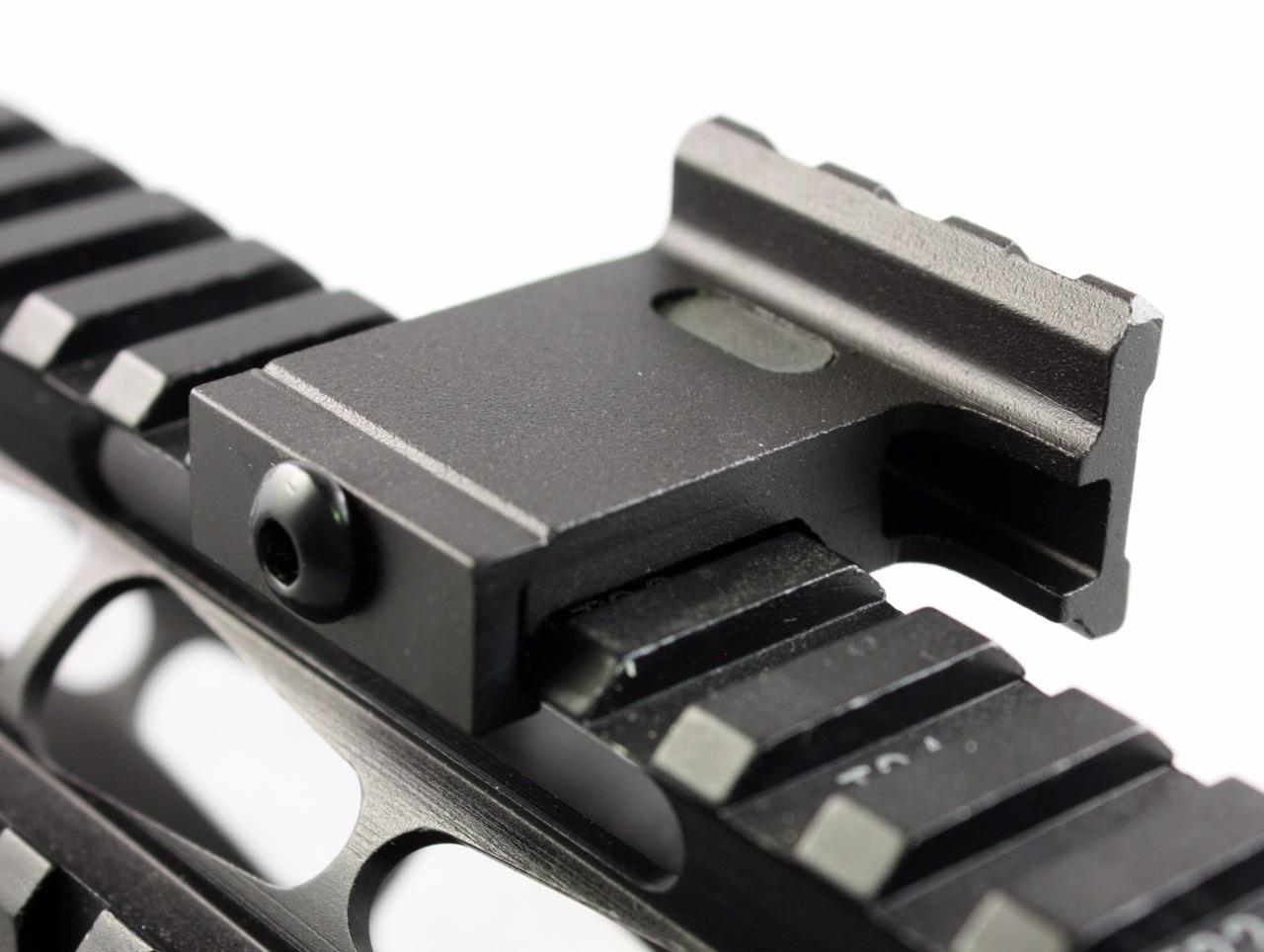 Low Profile Tactical 90 Degree Offset Angle Mount 3 Slot Picatinny Weaver Rail eBay