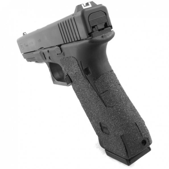 Talon Grips for Gen 2 or 3 Glock 19 23 25 32 38 Black Granulate Grip