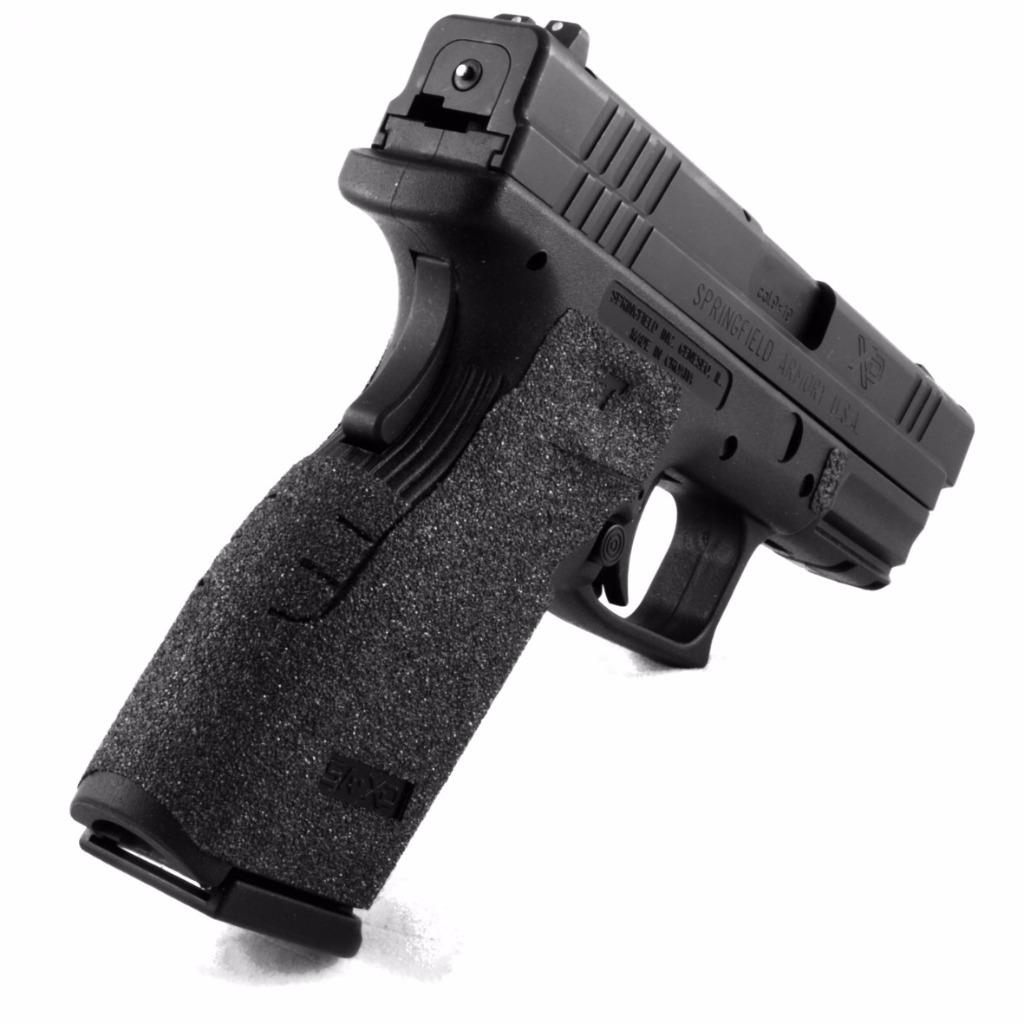 Talon Grips for Springfield XD Full Size Black Granulate Texture Grip