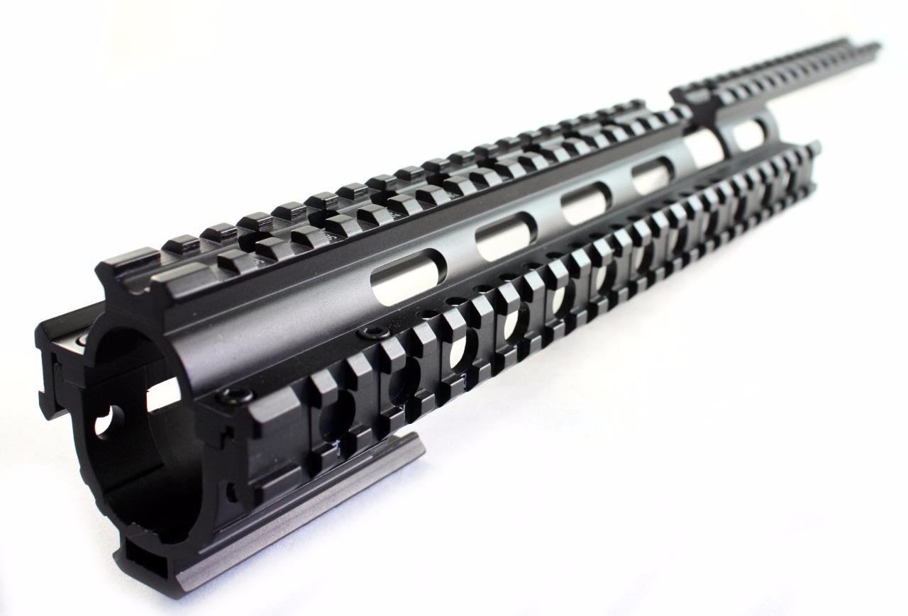 Ruger 10/22 Tactical Quad Rail Picatinny Weaver Scope Mount Hand Guard