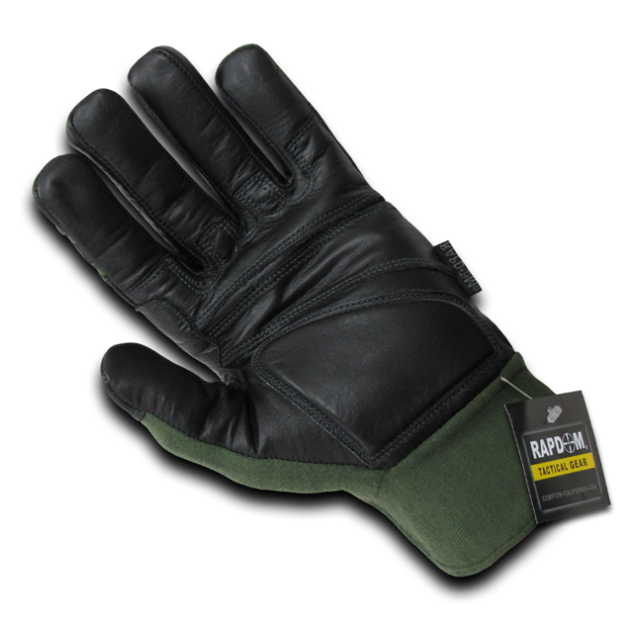 Heavy Duty Kevlar Hard Knuckle Tactical Gloves Rapdom T12 BLK COYOTE