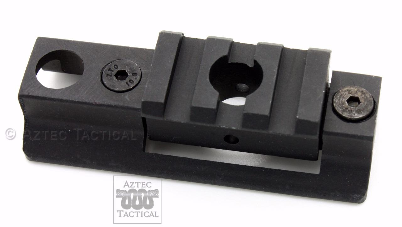 Rifle Sling Swivel Stud to Picatinny Rail Bipod Mount Adapter 3 Slot QD