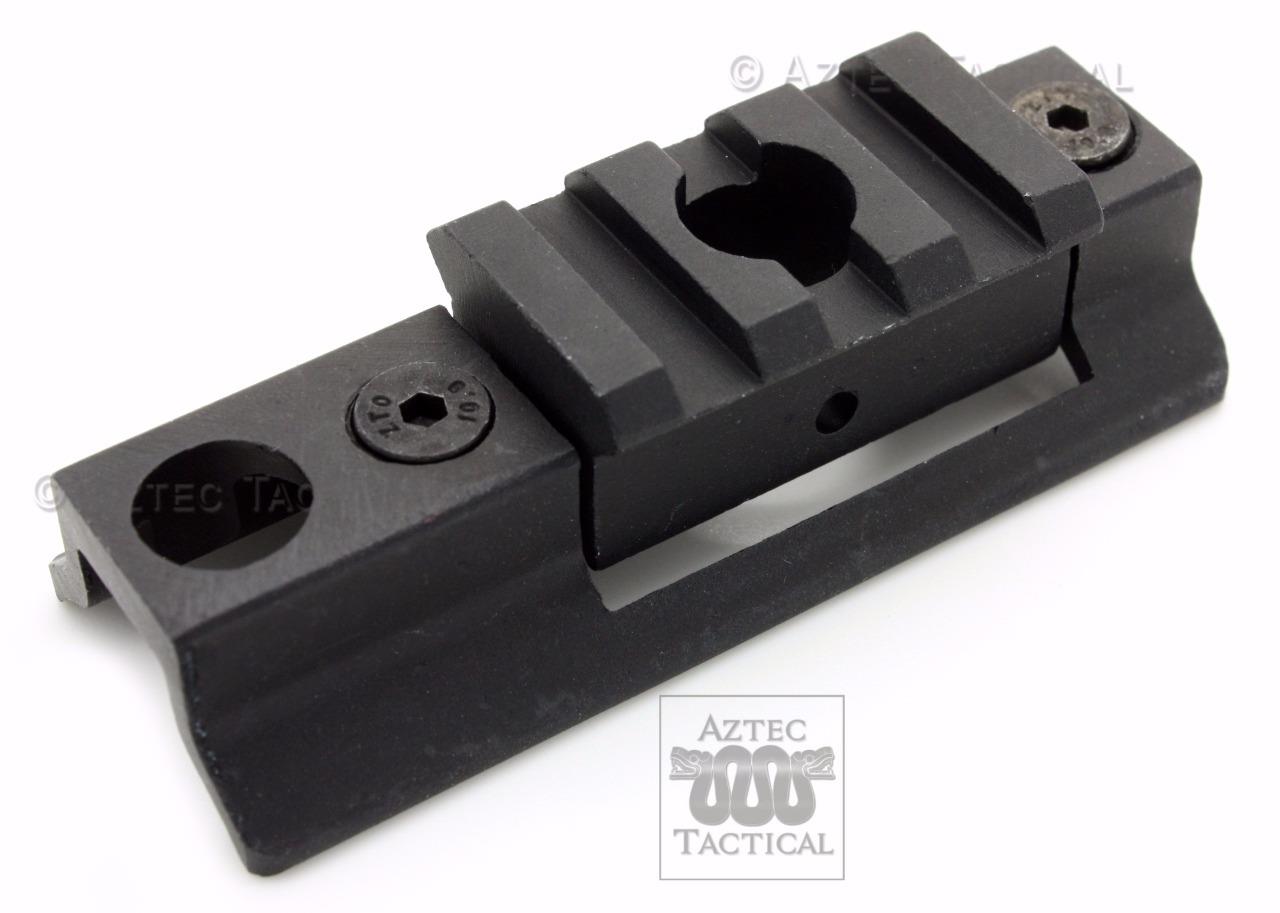 Rifle Sling Swivel Stud to Picatinny Rail Bipod Mount Adapter 3 Slot QD