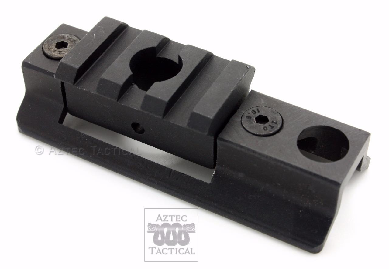 Rifle Sling Swivel Stud to Picatinny Rail Bipod Mount Adapter 3 Slot QD