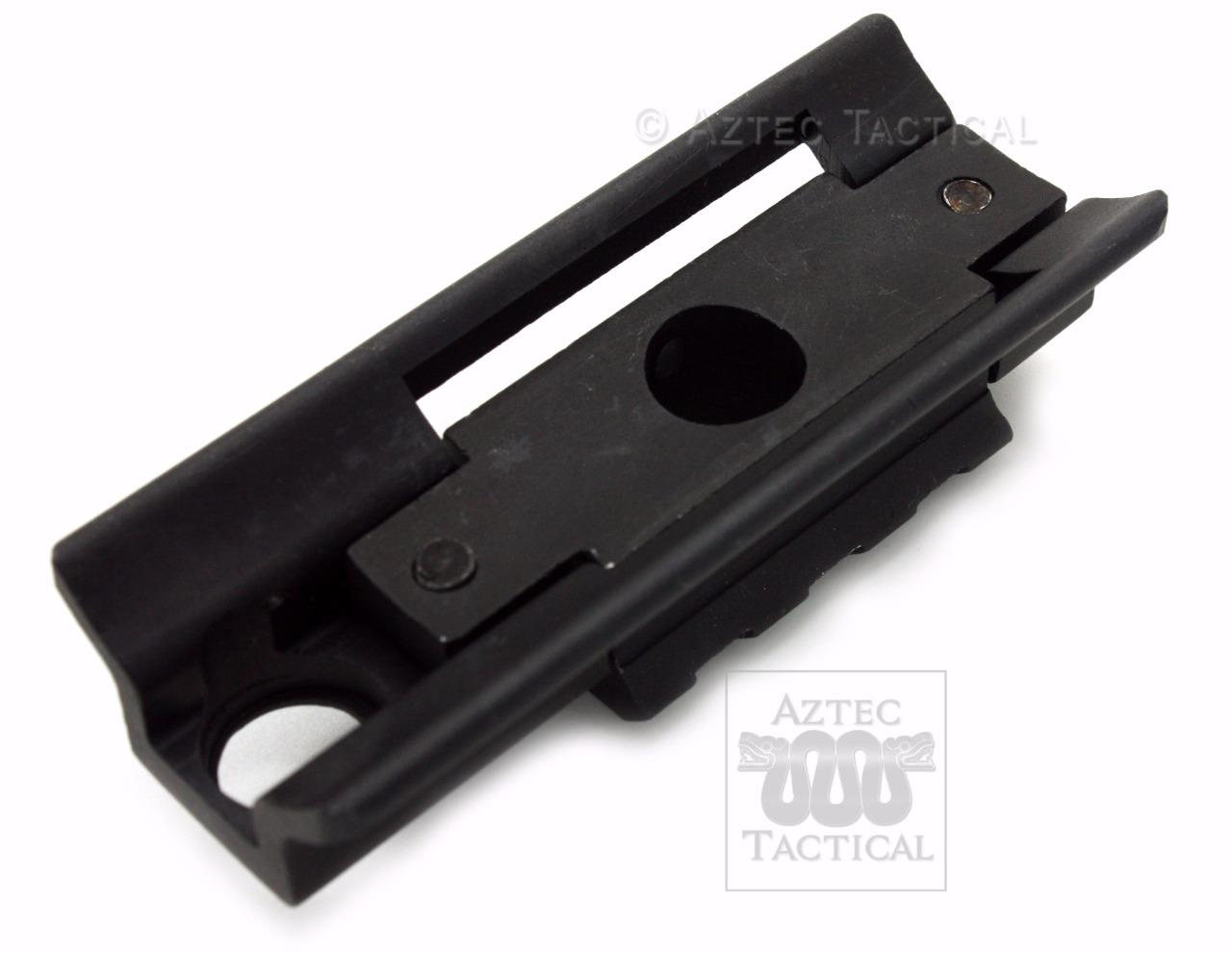 Rifle Sling Swivel Stud to Picatinny Rail Bipod Mount Adapter 3 Slot QD