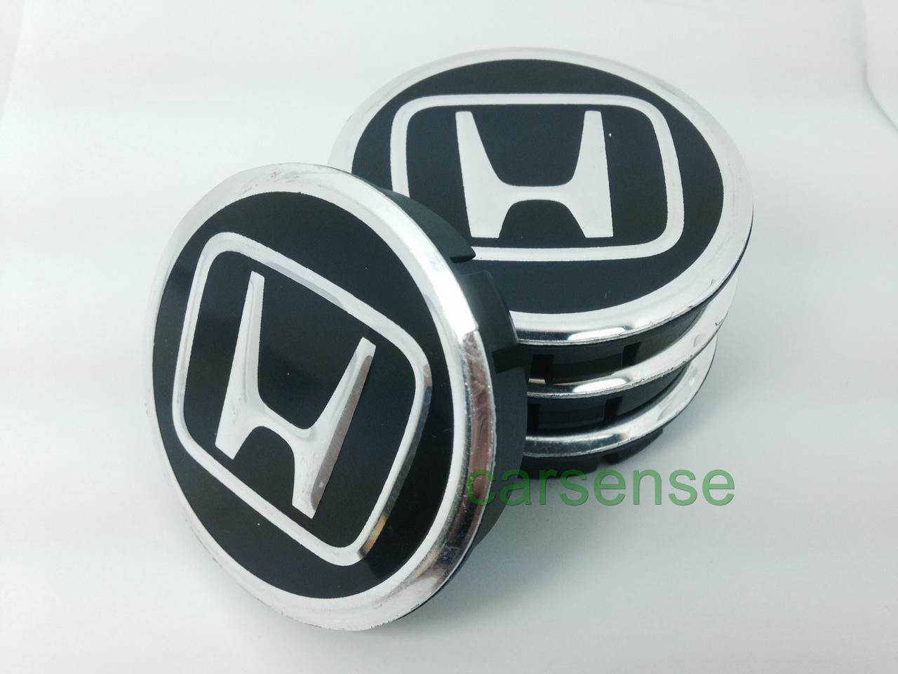 4 x HONDA Wheel Center Centre Hub Caps 60mm Aluminium Logo Emblem eBay