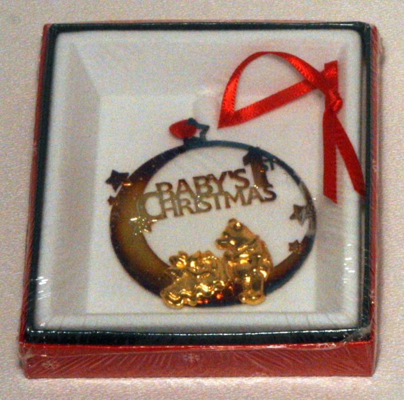 pooh classic winnie the pooh babys first christmas ornament by