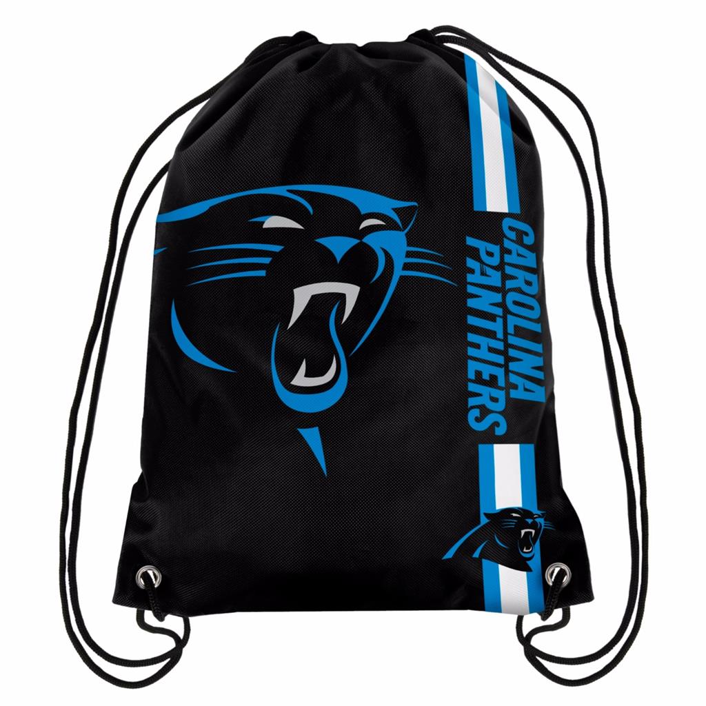 NFL Football Team Logo Stripe Drawstring Backpack Gym Back Pack Bag