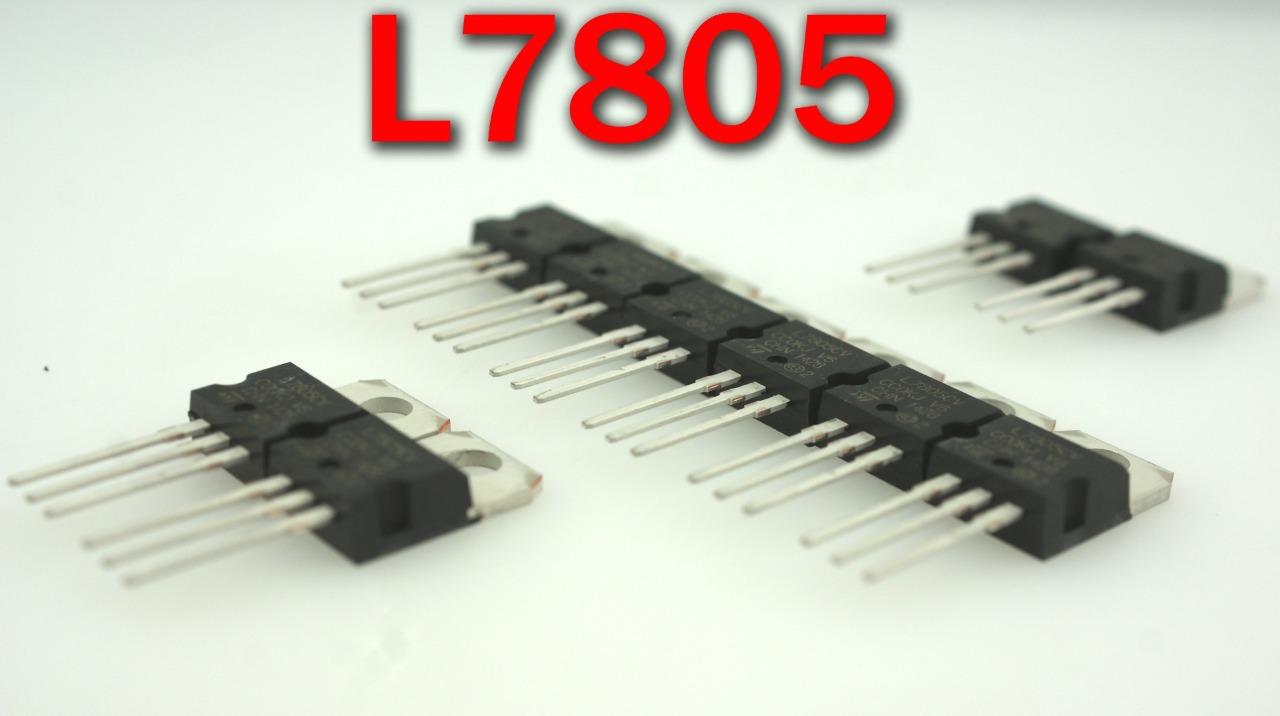 5pcs L7805 LM7805 7805 Voltage Regulator +5V 1.5A LDO Power supply TO ...