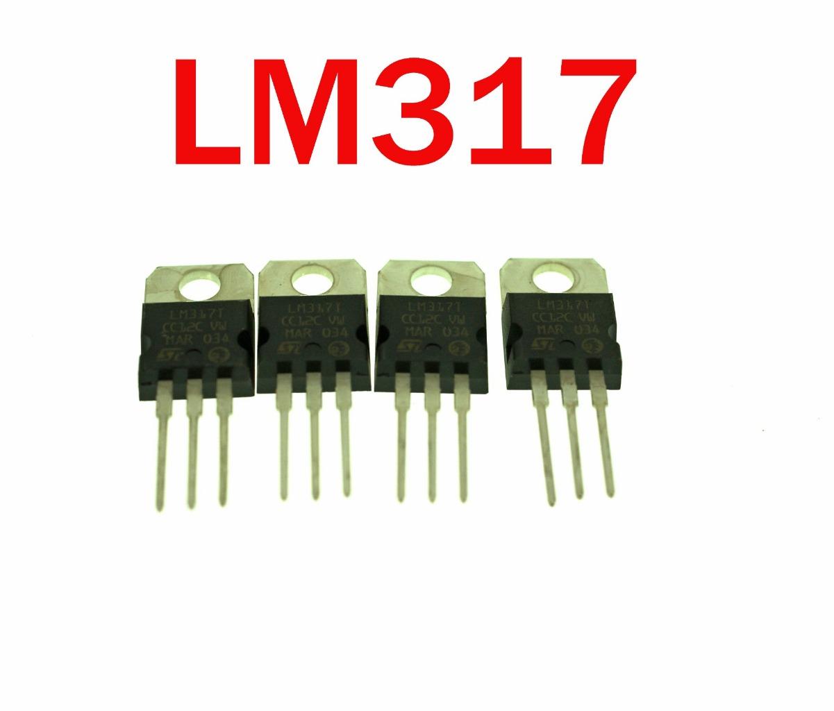 5 x LM317T LM317 Voltage Regulator IC 1.2V to 37V 1.5A LDO Power supply ...