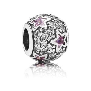 andora Silver Jewellery Pink Follow The Stars P