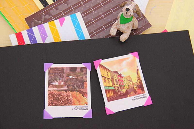 102pcs Selfadhesive Photo Corner Stickers scrapbook album essential eBay