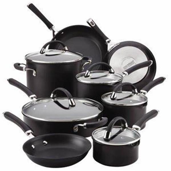 Circulon Premier Professional 13piece Hardanodized Cookware Set Black