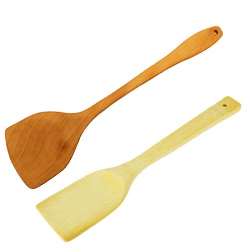 Turner Flipper Spatula Cooking Serving Tool Sets (Wood Turner & Bamboo Spatula ) eBay
