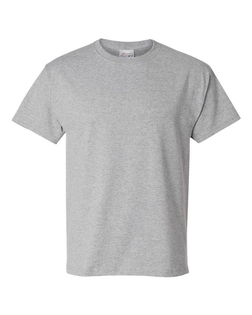 Hanes Mens Beefy TShirt 100 Cotton Tag Free Tee Sizes S3XL 40 Colors
