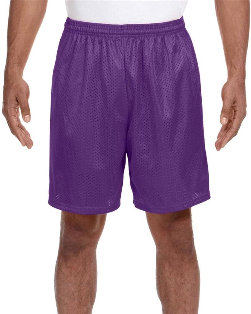 Men's A4 DriFit Workout Shorts 7 Inch Inseam Sizes XS4XL Basketball B