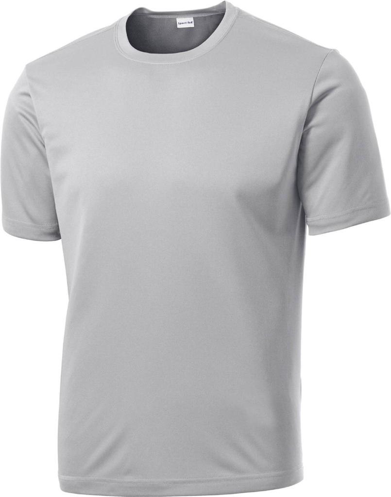 gray dri fit shirt