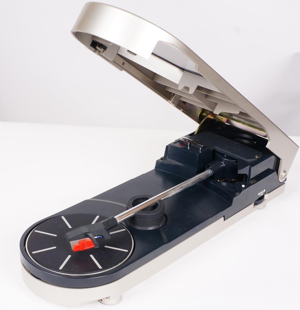 Vintage Audio Technica Sound Burger Portable Turntable AT727 Disc