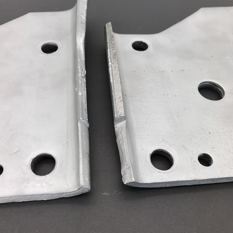 1968 1969 CAMARO NOVA MULTI LEAF REAR SPRING SHOCK MOUNT PLATES Z/28