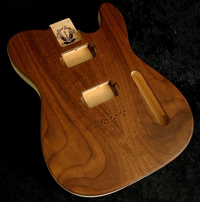 Telecaster Body / Walnut / Alder / HH Tele Guitar Body
