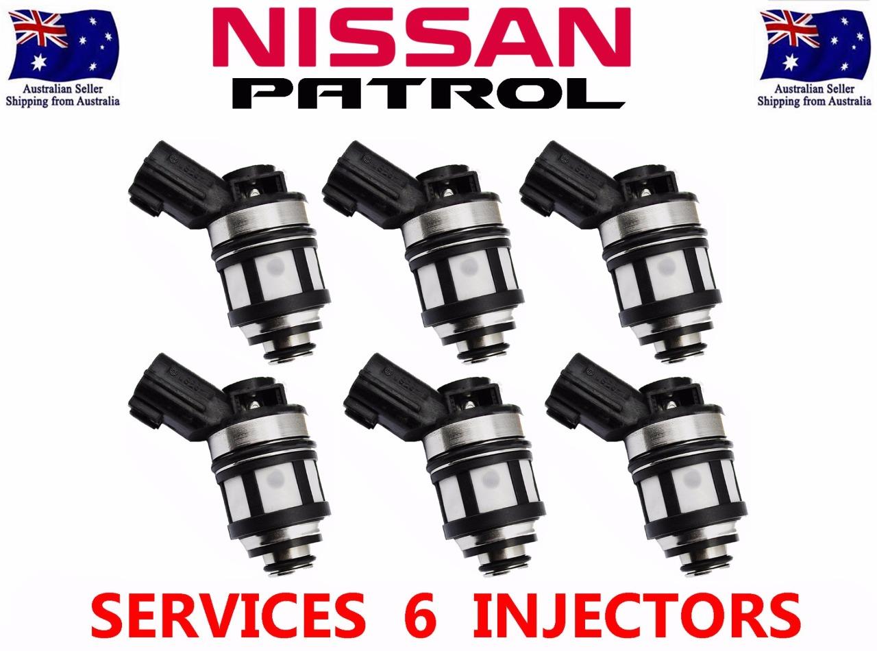 FUEL INJECTOR SERVICE KIT NISSAN PATROL GU Y61 TB45E 4.5L 6 CYL 9700