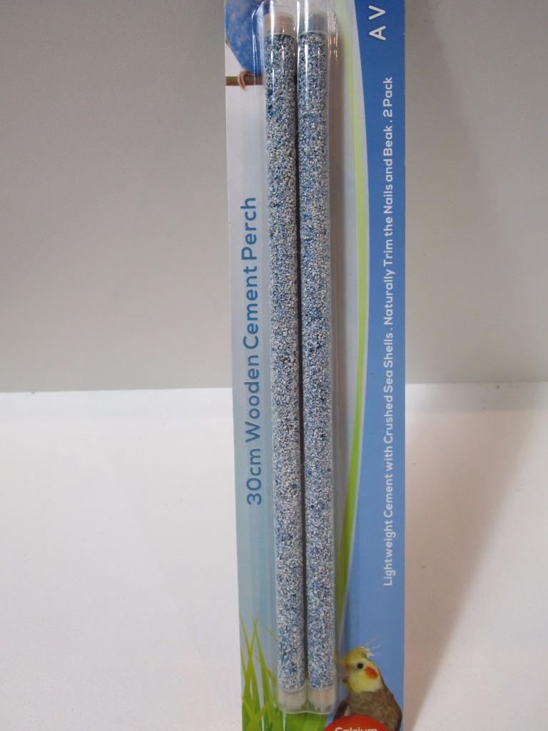 Bird cockatiel budgie canary lovebird cement grit wooden perch perches