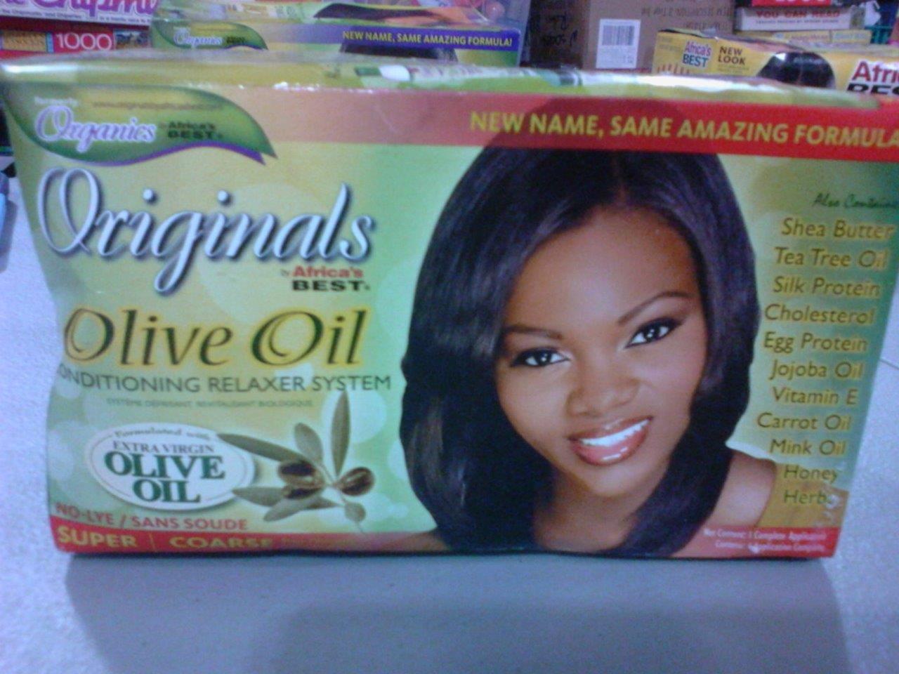 Africas Best Originals Relaxer System Normal or Course Hair SEALED!