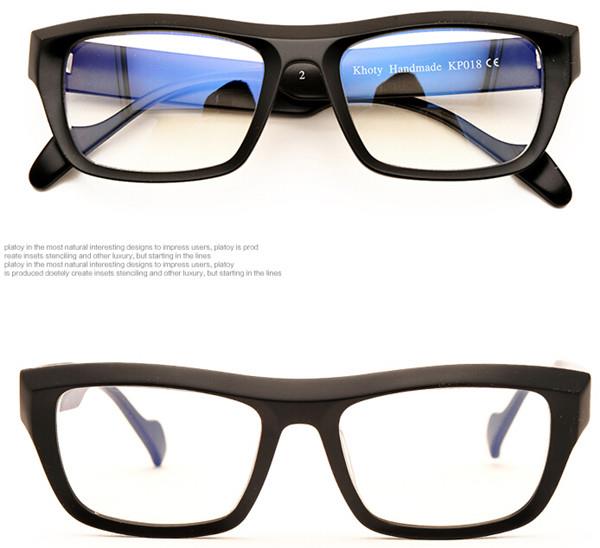 KHOTY Authentic Japan hand made Vintage men big Eyeglasses Frames