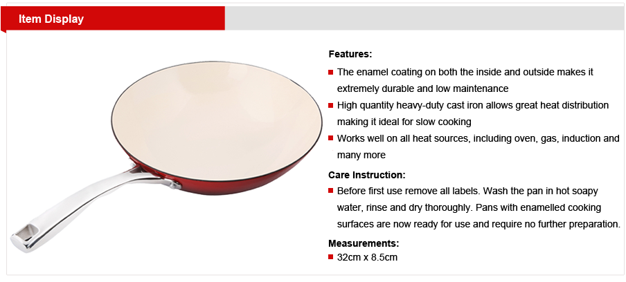 cast iron wok