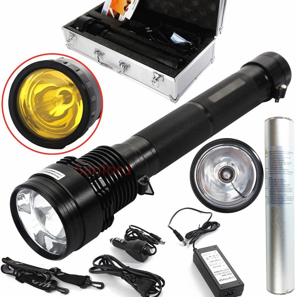 HID Xenon Light Spotlight Tail Light 85W 8500LM Tactical Flashlight Torch Lamp eBay
