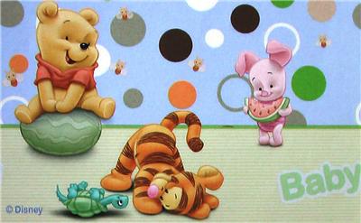 Baby Shower Wrapping Paper on Pooh Baby Boy Gift Wrap Paper Eeyore Tigger Shower Auctions   Buy And