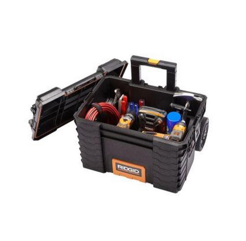 Ridgid 22 in. Pro Gear Cart Mobile Job Box Portable Tool Storage