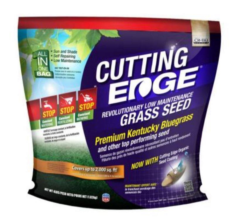 Cutting Edge 4 lb. Low Maintenance Sun & Shade Kentucky Bluegrass Grass