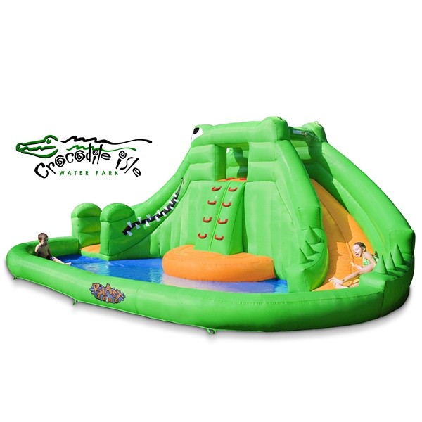 crocodile water slide