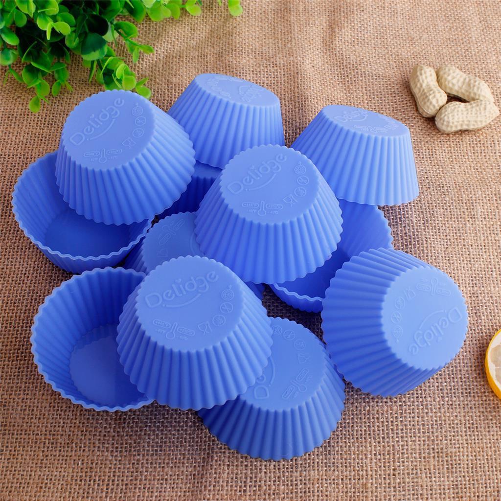 Silicone Cupcake Liner Holders Bake Muffin Dessert Baking Chocolate Cup