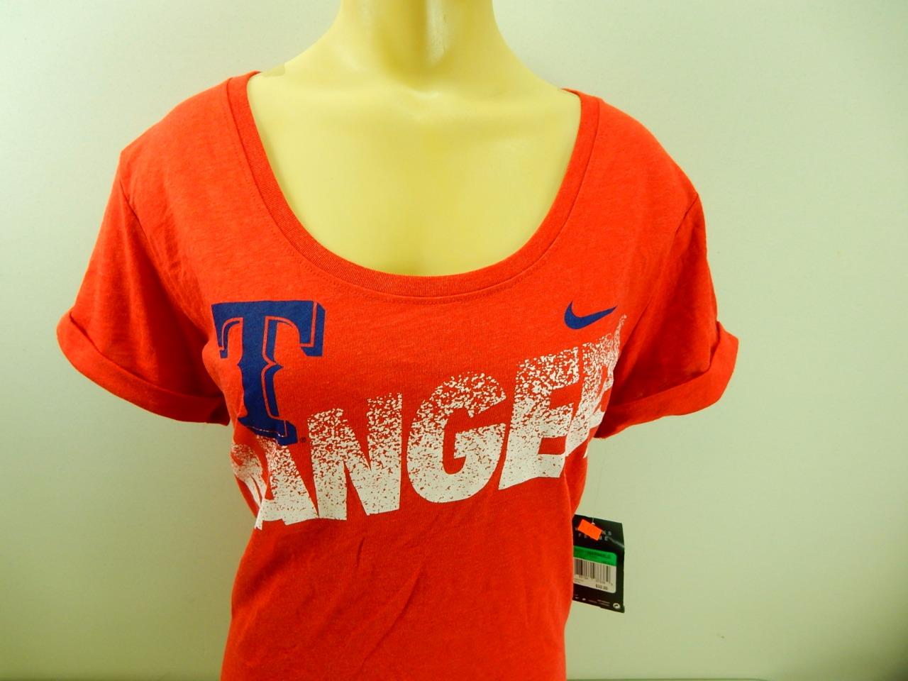 nike women's texas rangers shirts