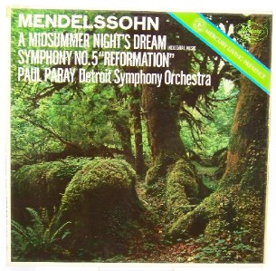 MENDELSSOHN Midsummer Nights Dream Detroit Symphony