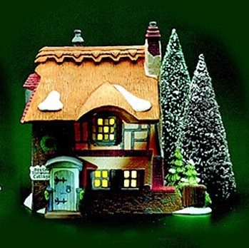 DICKENS BETSY TROTWOOD'S  COTTAGE  MIP RETIRED