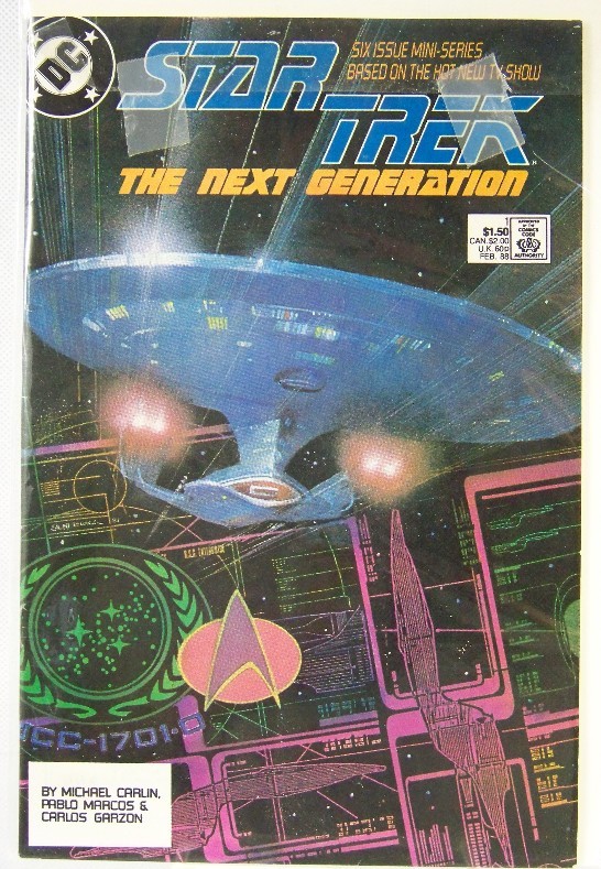 DC Star Trek TNG Feb 88 #1 of 6  NM or better