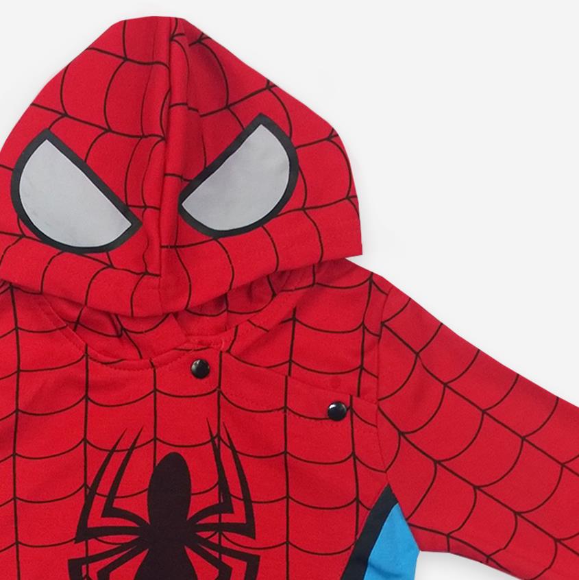 Baby Toddler Boys Spiderman Costume Onesie Playsuit Bodysuit Halloween