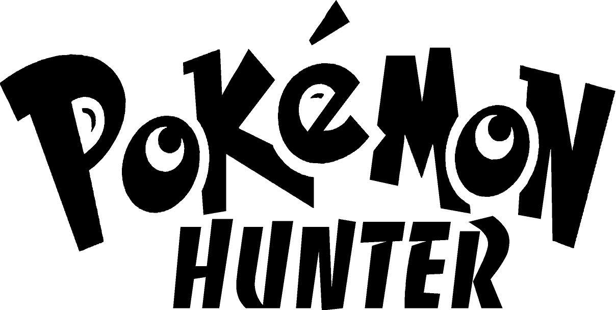 POKEMON HUNTER Vinyl Decal Car Window Bumper Sticker