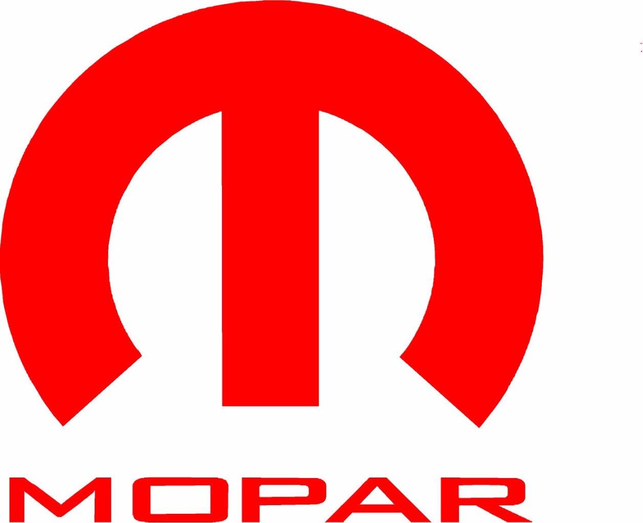 Mopar Vinyl Decal Sticker Graphic Window Car Bumper Logo Dodge Jeep Ram