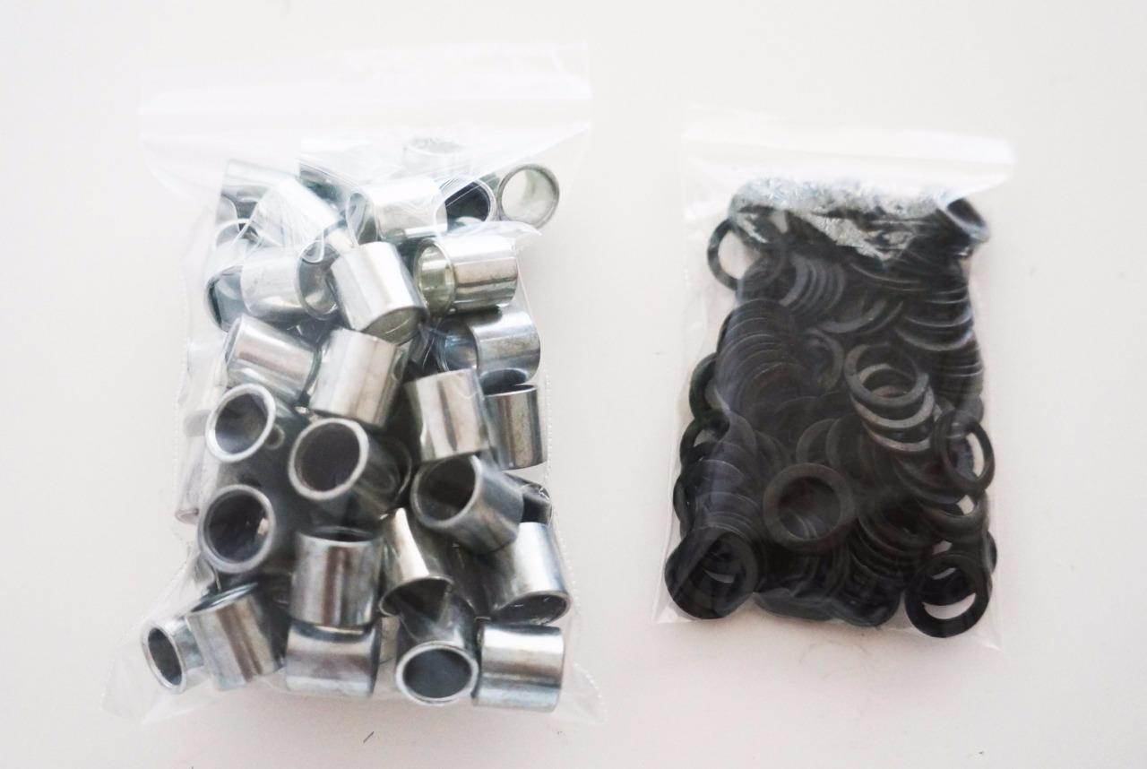 Wholesale Lot 50pcs Skateboard Spacer Speed Kit Silver 11mm x10 mm and