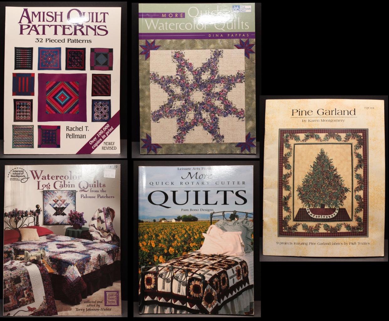 96 List Amish Quilt Pattern Books 