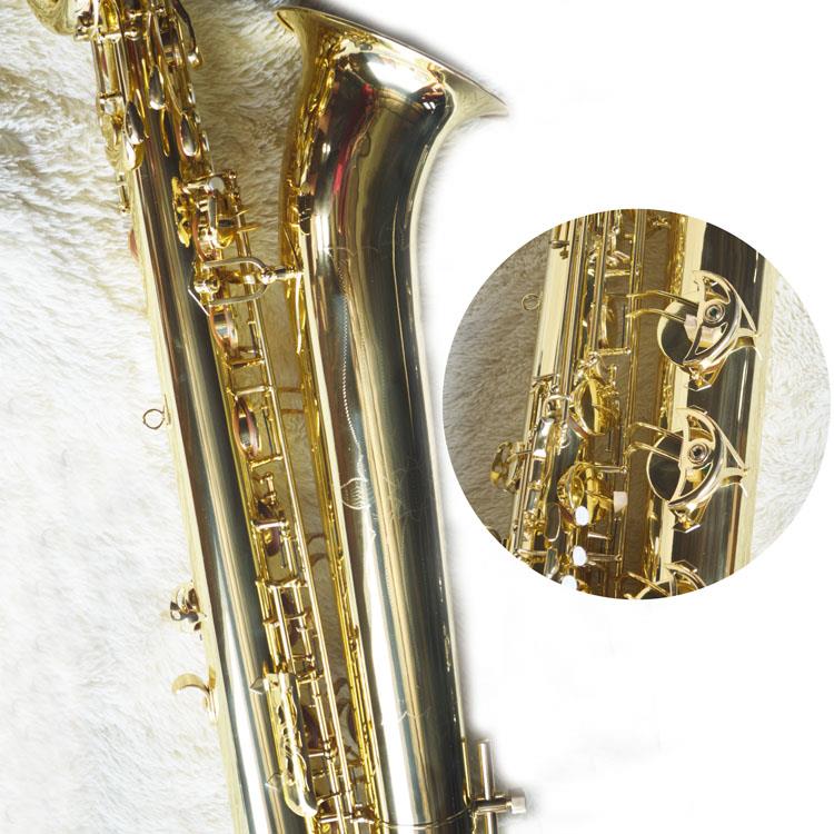 PROFESSIONAL Eb BARITONE SAXOPHONE LOW A BARI SAX PEG STAND