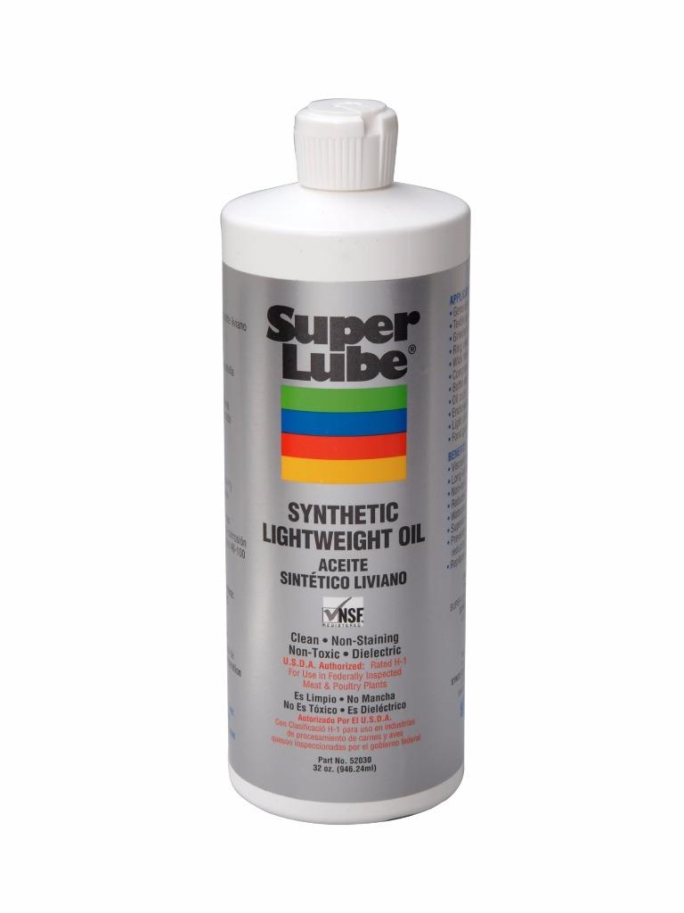 Super Lube Oil w/o PTFE (Low Viscosity Lightweight Oil) 1 qt bottle